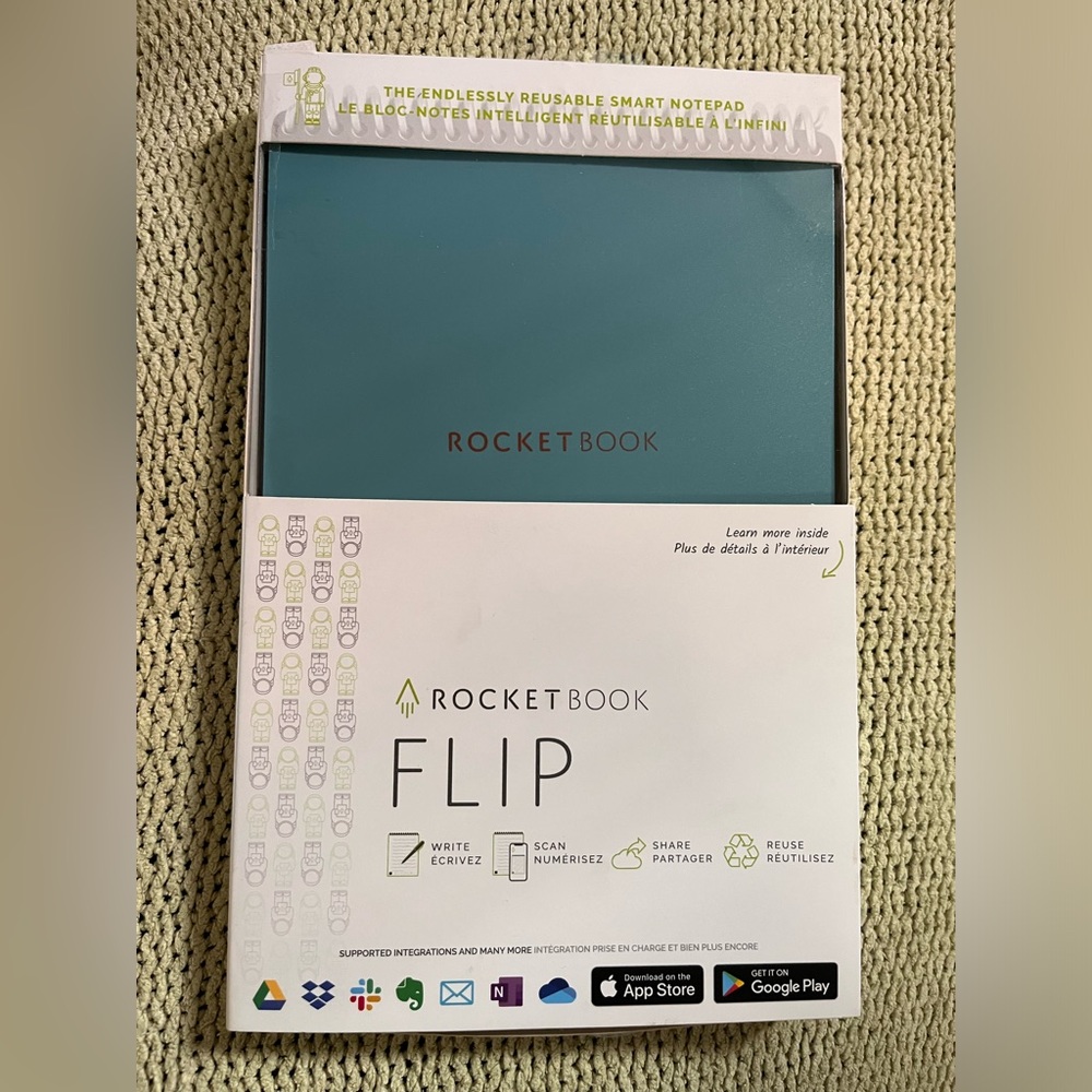 Rocket Book Flip- Slate blue NWT
